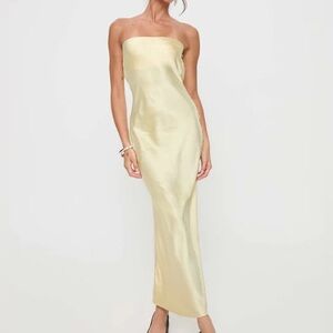 Princess Polly Maxi Dress Yellow